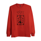 THE SIGIT - Tired Eyes Longsleeve Red