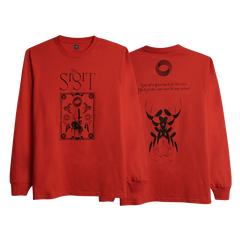 THE SIGIT - Tired Eyes Longsleeve Red