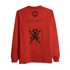 THE SIGIT - Tired Eyes Longsleeve Red